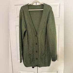 Cardigan sweater